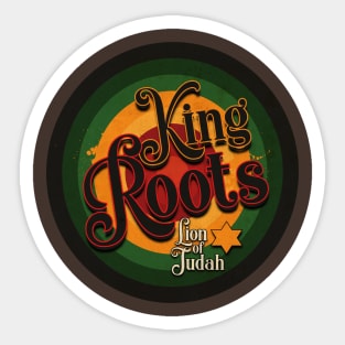 King Roots Lion of Judah Sticker